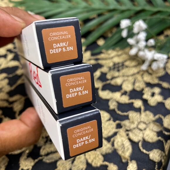 NIB Lot of 3 Bare Minerals Liquid Mineral Concealer Dark/Deep 5.5N NEW - Picture 4 of 4